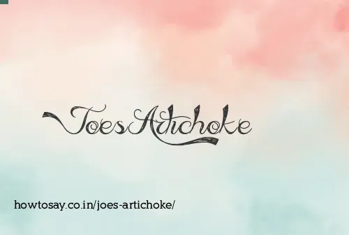 Joes Artichoke