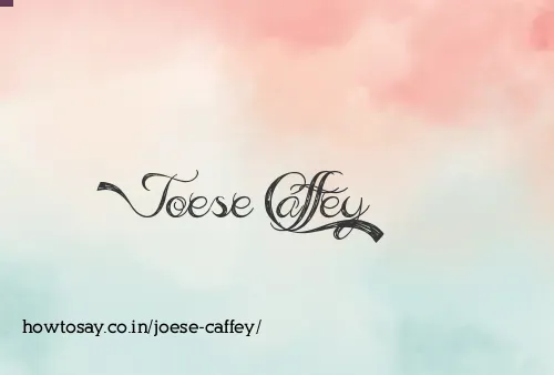 Joese Caffey