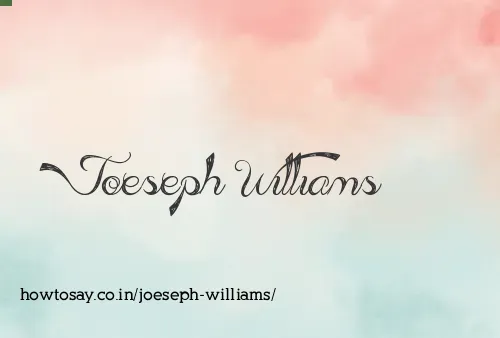 Joeseph Williams