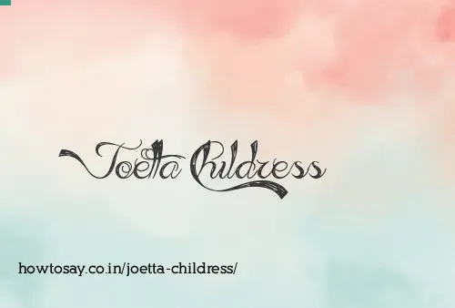 Joetta Childress