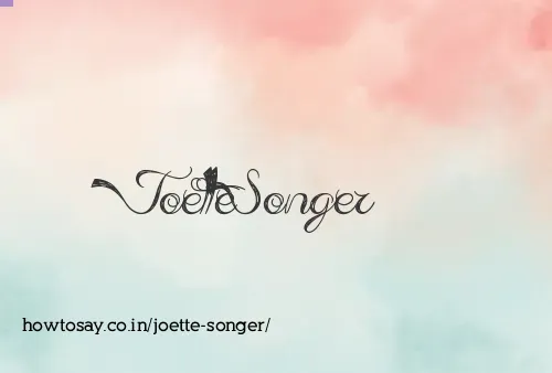 Joette Songer