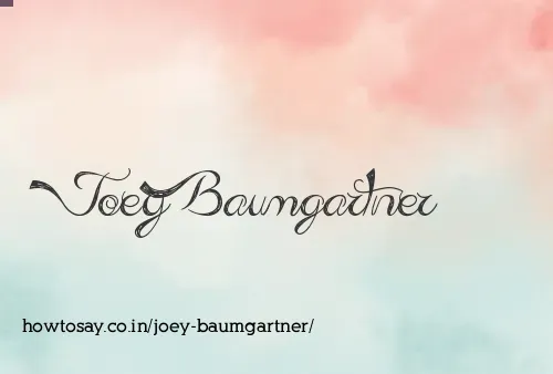 Joey Baumgartner