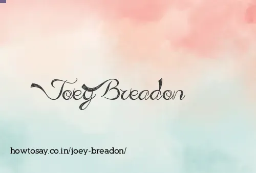 Joey Breadon