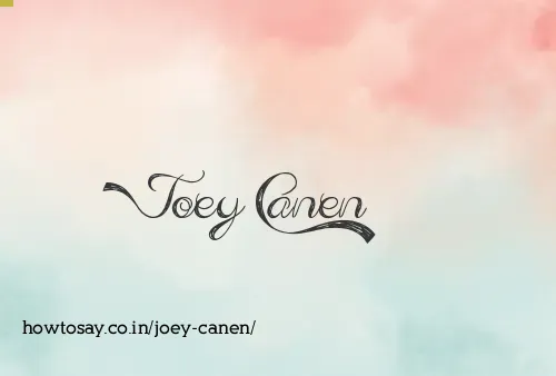 Joey Canen