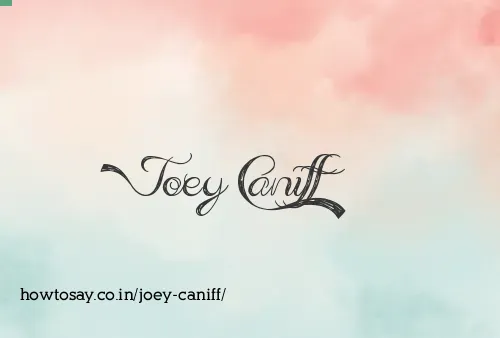 Joey Caniff
