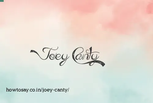 Joey Canty