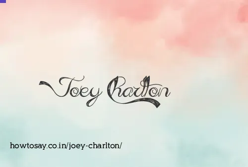 Joey Charlton