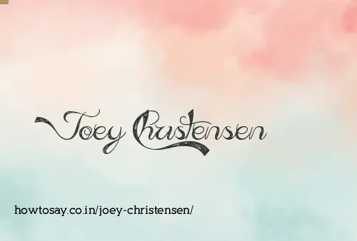 Joey Christensen