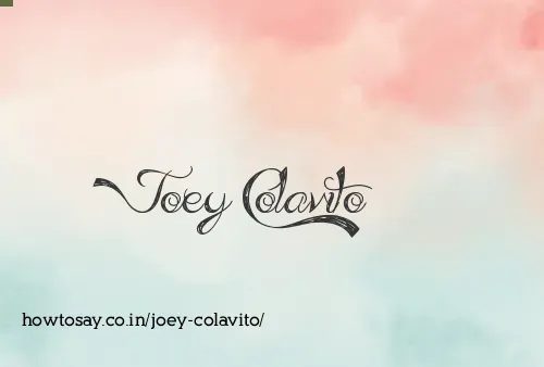 Joey Colavito