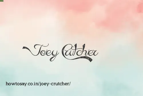 Joey Crutcher