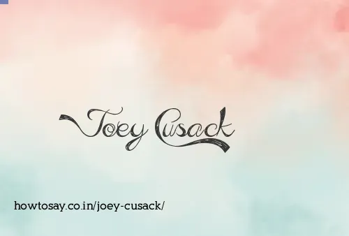 Joey Cusack