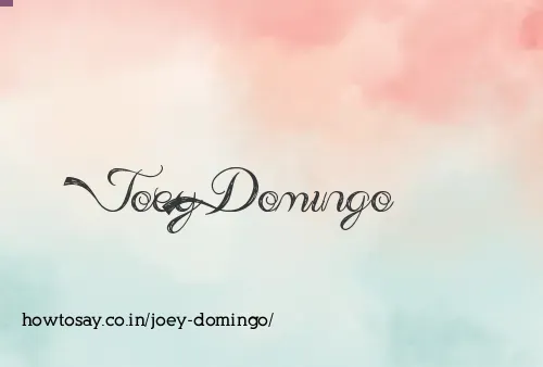 Joey Domingo