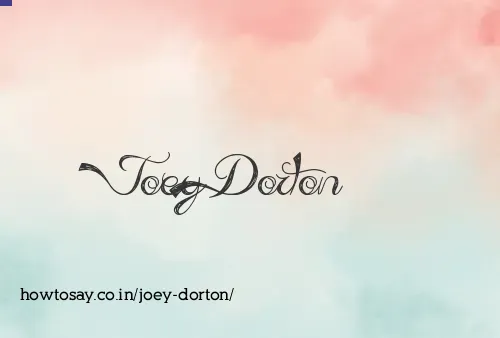 Joey Dorton