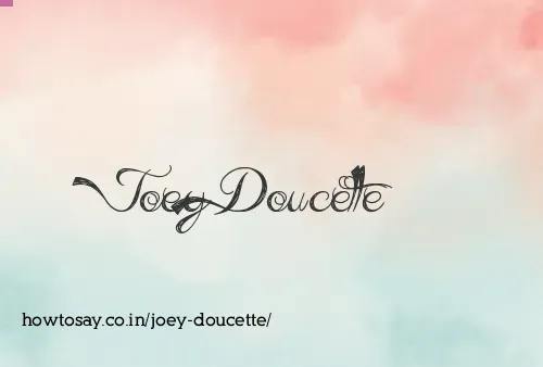 Joey Doucette