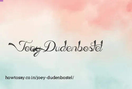 Joey Dudenbostel