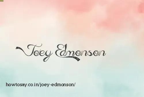 Joey Edmonson