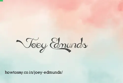 Joey Edmunds