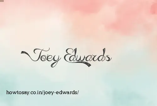 Joey Edwards