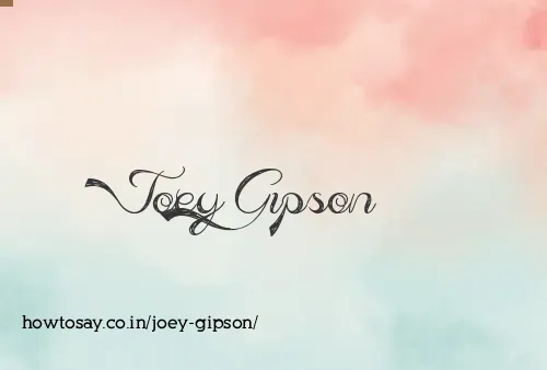 Joey Gipson