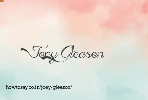 Joey Gleason
