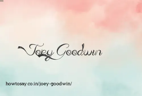 Joey Goodwin