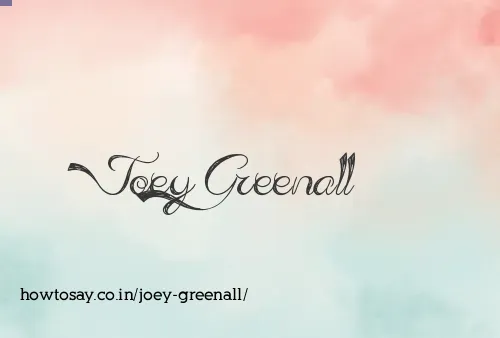 Joey Greenall