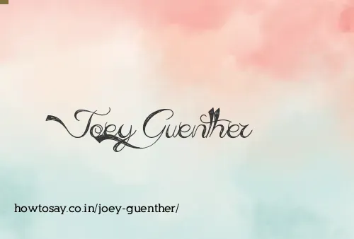 Joey Guenther