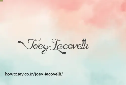 Joey Iacovelli