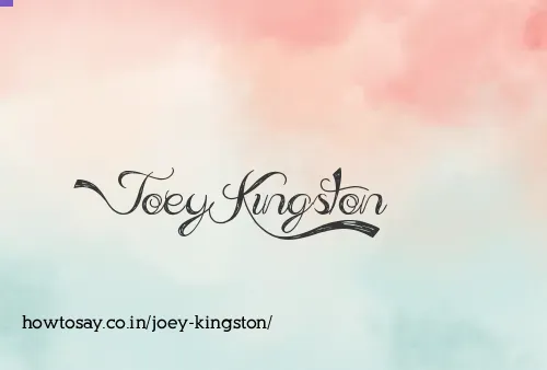 Joey Kingston