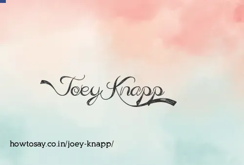 Joey Knapp