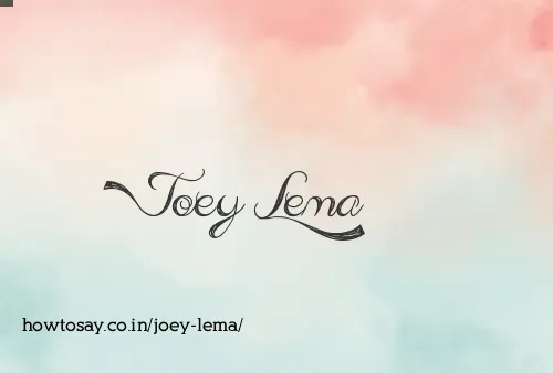 Joey Lema