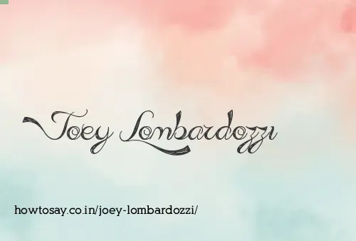 Joey Lombardozzi