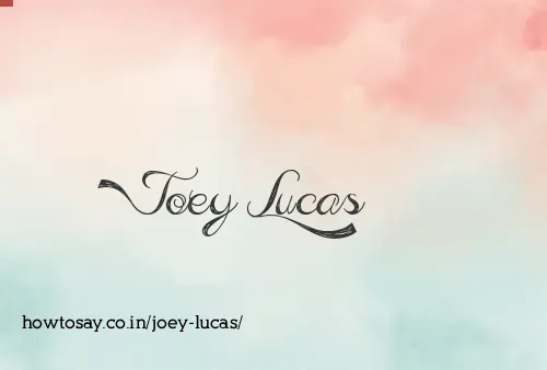 Joey Lucas
