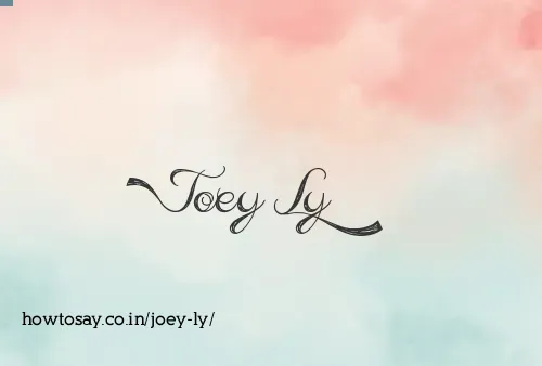 Joey Ly