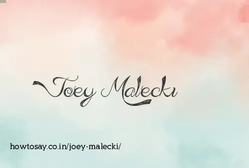 Joey Malecki