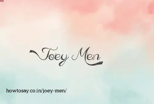 Joey Men