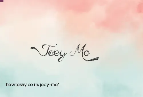 Joey Mo