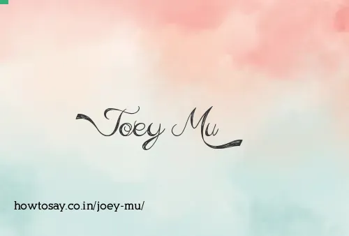 Joey Mu