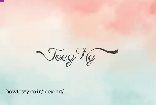 Joey Ng