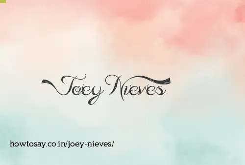 Joey Nieves