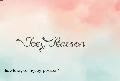 Joey Pearson