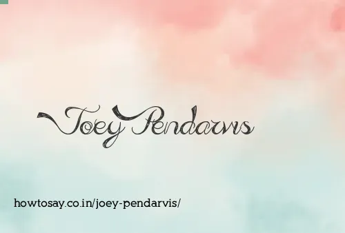Joey Pendarvis