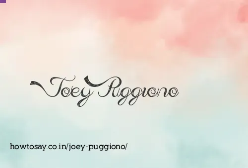 Joey Puggiono