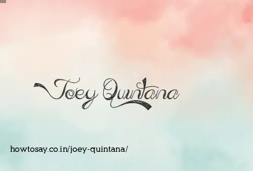 Joey Quintana