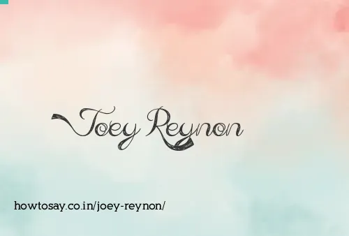 Joey Reynon