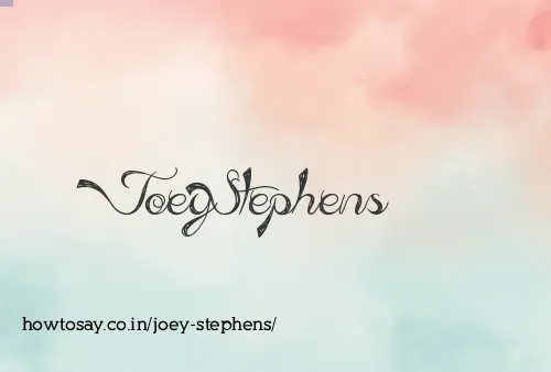 Joey Stephens