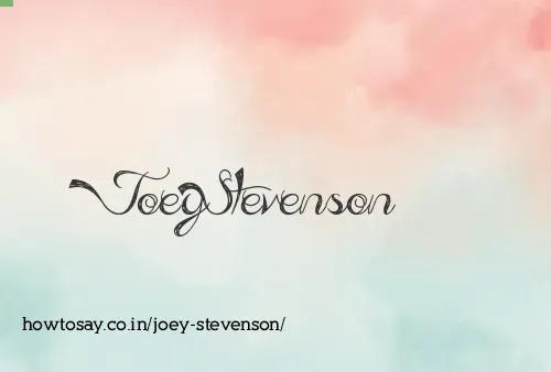 Joey Stevenson