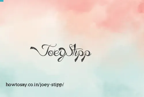 Joey Stipp