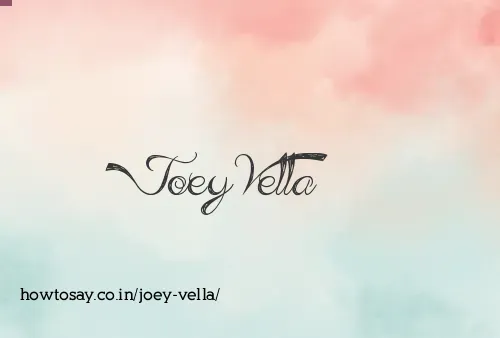 Joey Vella