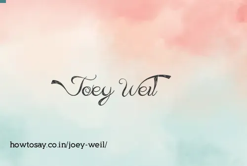 Joey Weil